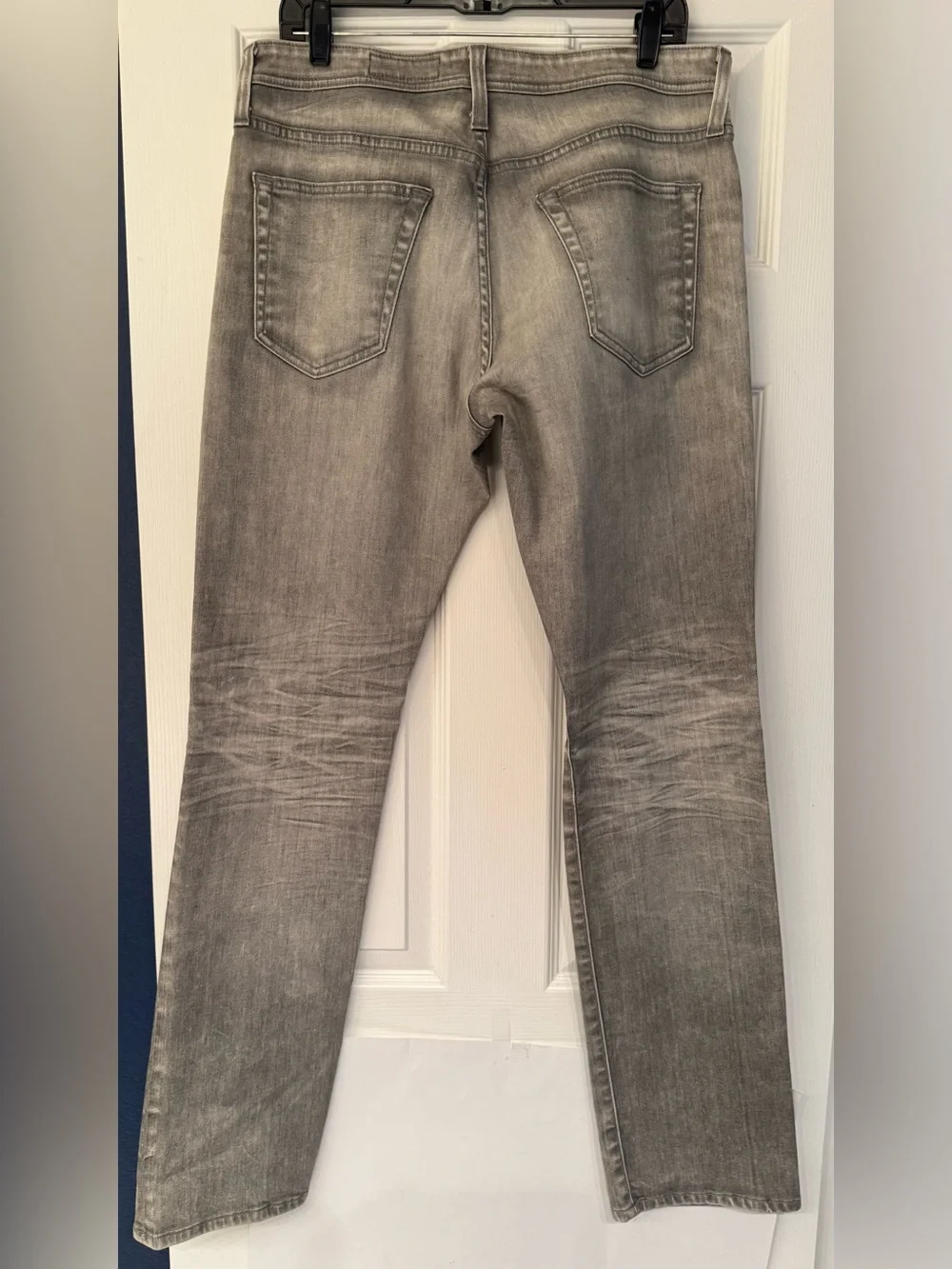 AG Adriano Goldschmied Dylan Slim Skinny Gray Wash Denim Men’s Jeans Size 32 - Picture 4 of 16